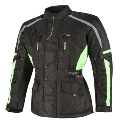 motorradjacke lederjacke grÃ¼n schwarz