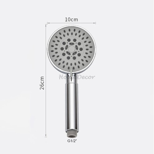 Soffione Doccia Mano Bagno Rose 5 Multifunzione Spray Modello Bagno Ricambio Par - Foto 4 di 5