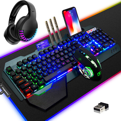 Wireless Gaming Keyboard Bluetooth Mouse And Keyboard For Ps4 AU