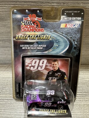 1989 Racing Champions Under The Lights #99 JEFF BURTON Exide 1:64 Nascar