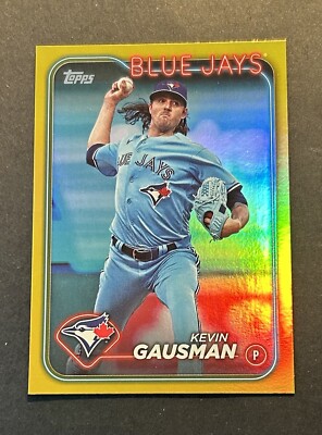 2024 Topps Series 1 Kevin Gausman Toronto Blue Jays #216 Gold Foil