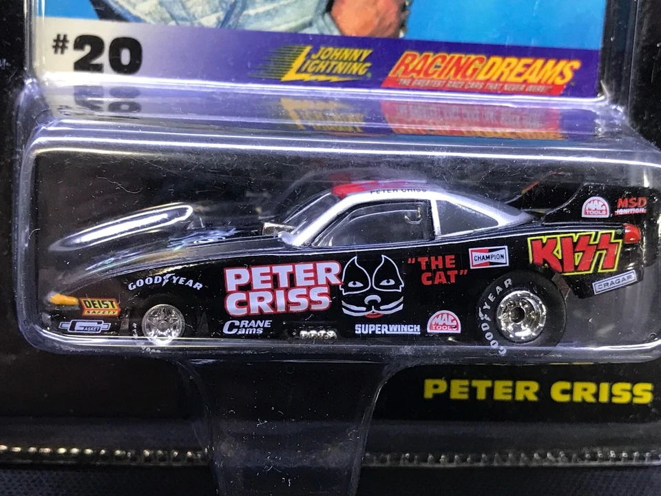 KISS Peter Criss Coleccionable Johnny Lightning Diecast Escala 1:64 Foto 3 de 4
