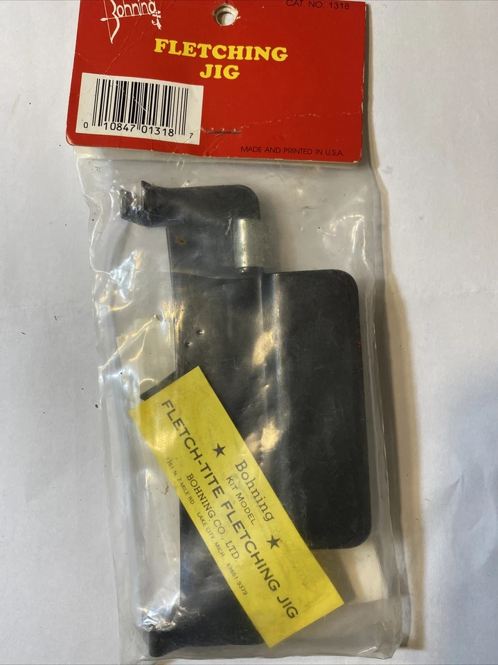 KIT BOHNING EE. UU. MODELO FLETCH-TITE FLECHA FLETCHING PLANTILLA / ABRAZADERA Foto 2 de 4