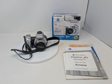 Konica Minolta DiMage Z1 Silver 3.2MP Digital Camera 10X Optical Zoom TESTED