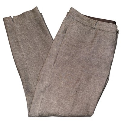 KUT from the Kloth Women's Size 16 Brown Textured Dress Pants Stretch Work