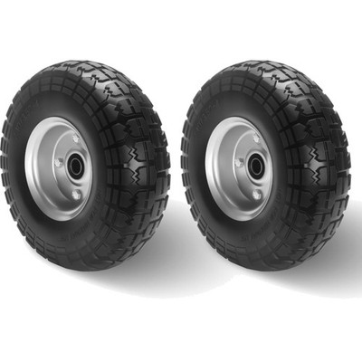 reifensatz Sackkarrenrad Vollgummi 4.10 3.50-4 Ersatzrad Schubkarre