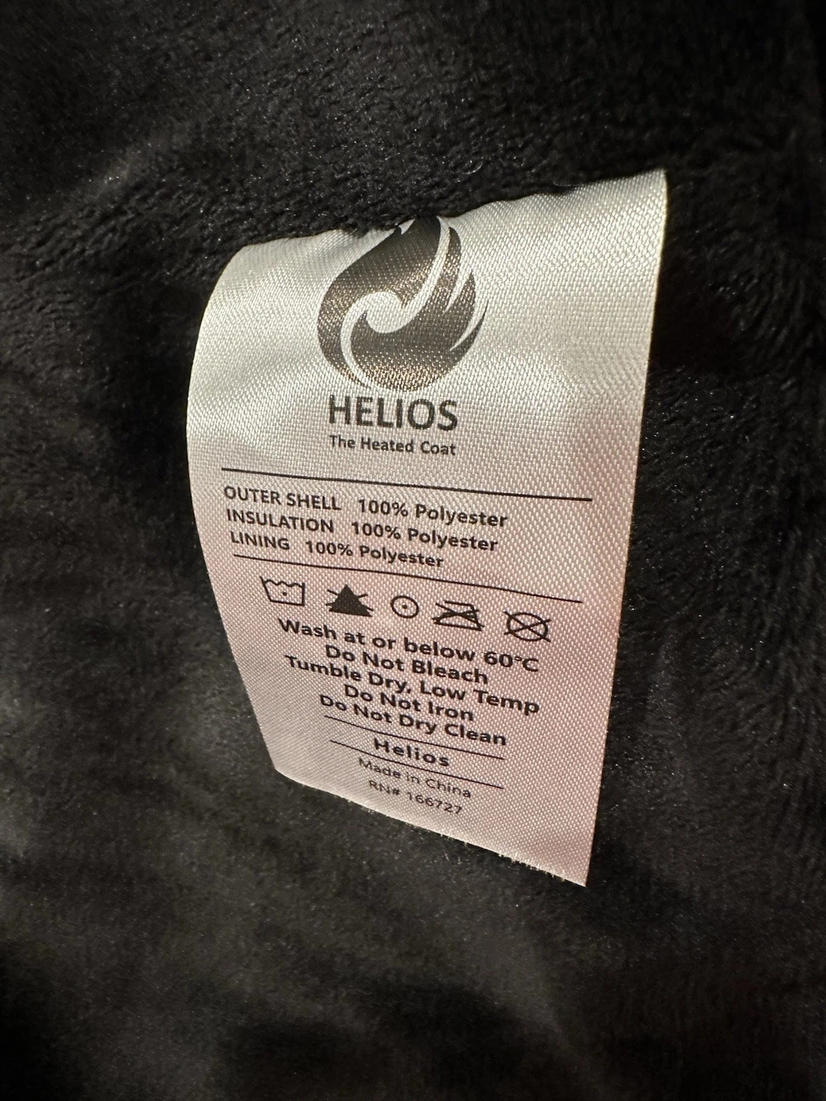 Helios The Heated Coat Men’s Heated Hooded Puffer Jacket Gray Size M Mid-Length image 4