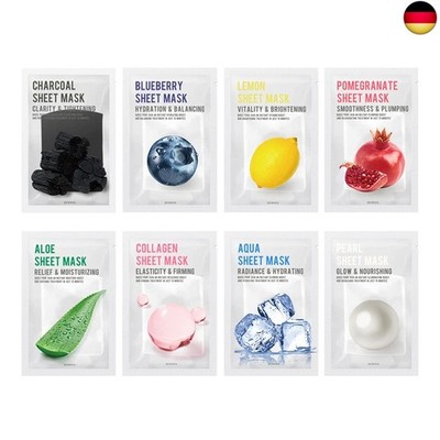 [PAKET VON 8] EUNYUL Purity Blattmaskenpaket 8 Typen 22 ml x 8 Stück 