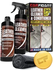 Leather Cleaner  Conditioner | pH Neutral, Non-Toxic | Safely Cleans  Restores