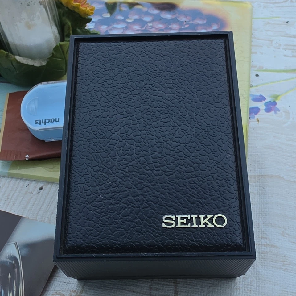 Seiko Chronograph Quarz Bicolor 7T32-7B10 Alarm Datum Tachymeter 100m - Bild 2 von 4