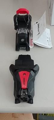 ATOMIC P I 12 GW W BR Schwarz/Rot SKIBINDUNGEN