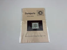 Sunspots Olde Gold Sampler Counted Cross Stitch Pattern 4R