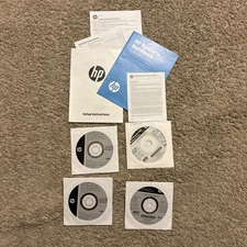 HP Windows 10 & 7 App & Driver Recovery DVDs, Windows 7 & 10 OS, Quickstart