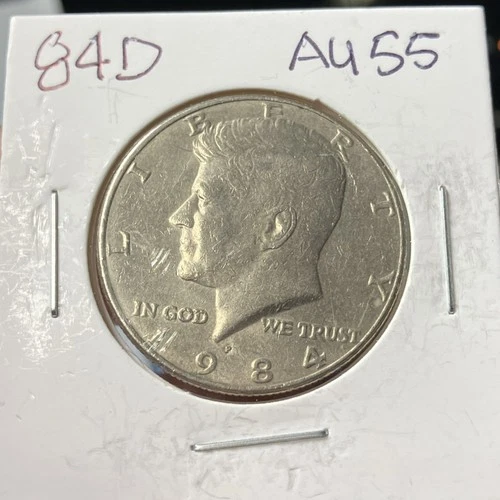 1984 P & D Kennedy $1/2 Set In AU Condition. Super Set For Any Collection.