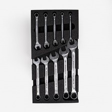 Stahlwille 13a10kt Open Box Combination Spanner Set Sae 14-34 10 Pieces