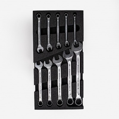 Stahlwille 13a/10KT OPEN BOX Combination Spanner Set, SAE, 1/4-3/4'', 10 Pieces