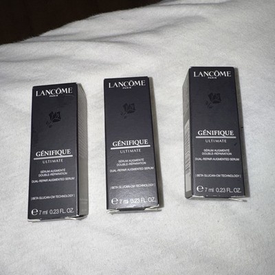 Lancôme GÉNIFIQUE ULTIMATE 3 x 7 ml stärkendes Serum zweifache Hautreparatur NEU