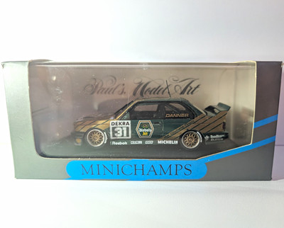 Minichamps BMW M3 E30 DTM #31 Danner Diebels Alt 1:43 Modellauto OVP
