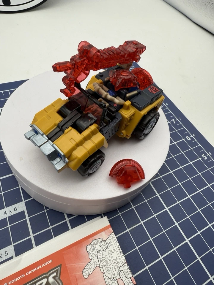 Transformers Energon Strongarm Hasbro Basic Class 2004 Omnicon Complete - Image 3 of 4