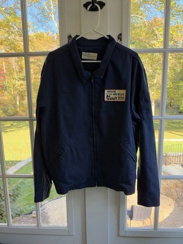 Imogene & Willie "service station" jacket XX-Large Navy - product listing photo