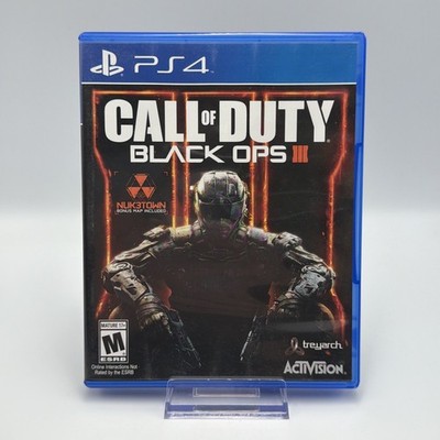 Call of Duty Black Ops 3 III PS4 Sony PlayStation 4 Clean CIB Complete w/ Insert