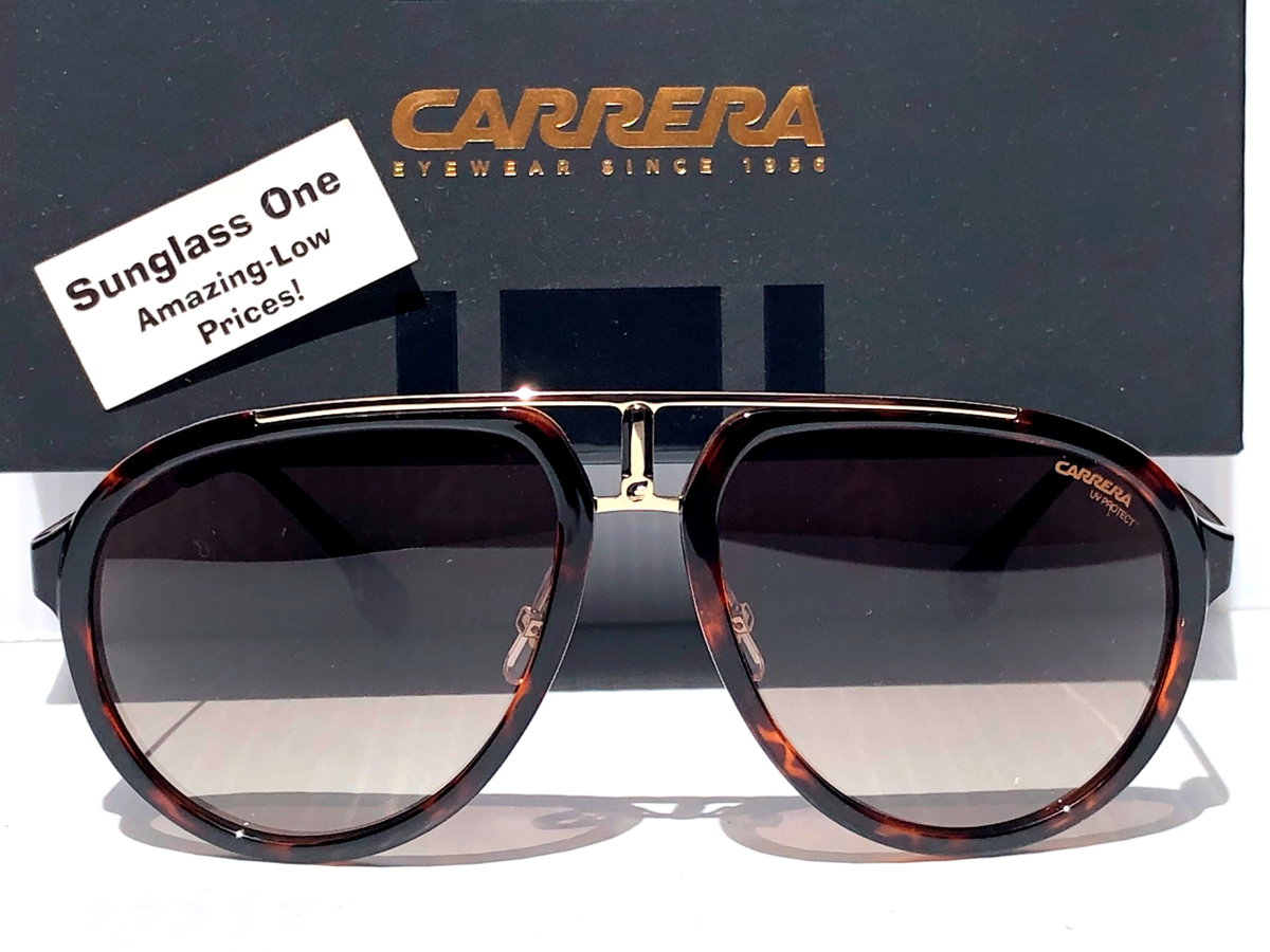Carrera Women\'s Tortoiseshell Sunglasses with Brown Gradient Lenses Carrera 261/S Brown, Tortoise Prescription Sunglasses - 50  main image 2
