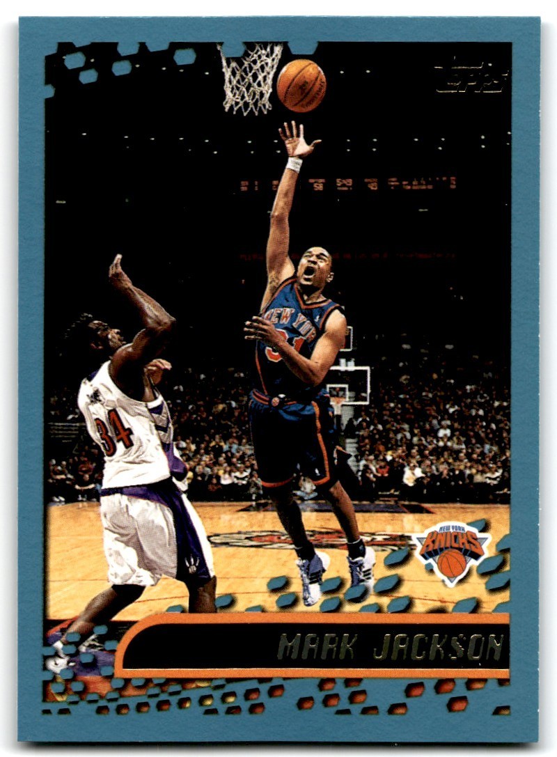 2001-02 Topps Mark Jackson A Basketball Cards #144