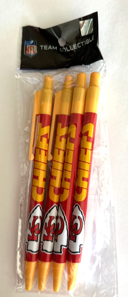 NFL Click Pens 4Pack Black Ink Choose Your Team | eBay