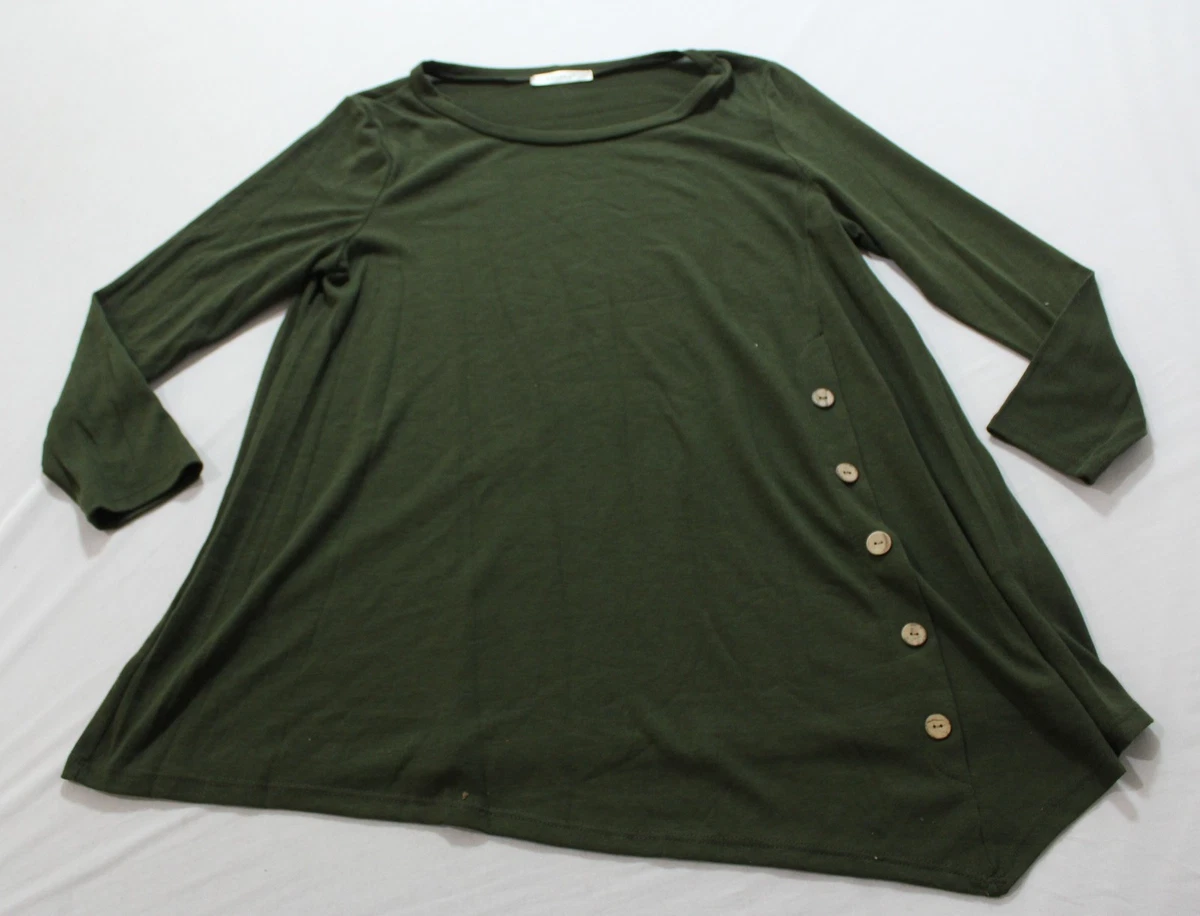slim fit dress slacks Eileen, Relaxed Button-Up Shirt, Green Corduroy main image 1