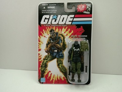 25TH ANNIVERSARY 2008 HASBRO G.I. JOE COBRA ARCTIC SNAKE EYES ACTION FIGURE NEW