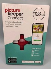 NEW Picture Keeper Connect 128GB Memory Bank Berry: iPhone, Android, Computers