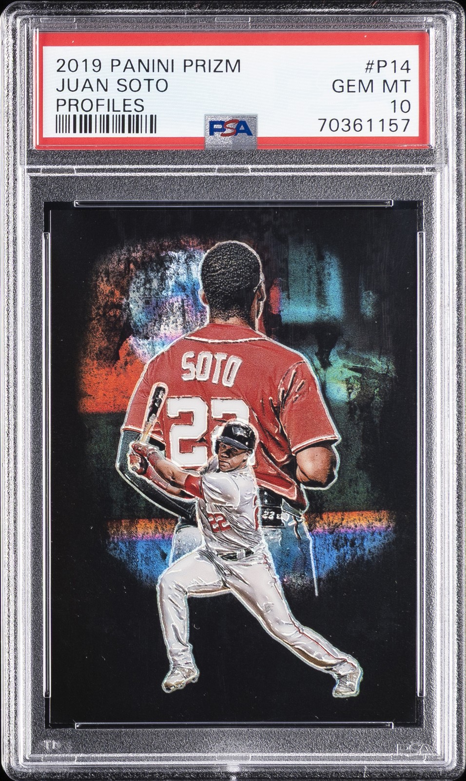 Juan Soto #P14 2019 Panini Prizm Baseball Profiles