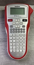 Brother P-Touch 1005 Handheld Label Maker Red PT-1005 Thermal Printer Machine