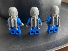 3x Lot LEGO Star Wars 7914 9525 Mandalorian Death Watch sw0296 Minifig**READ Des