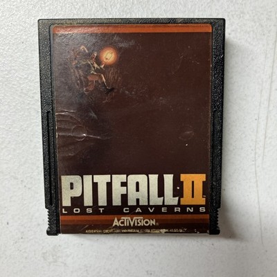 Atari Game PITFALL II 2: LOST CAVERNS (Activision) - Atari 2600