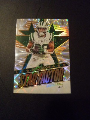 2025 Panini Revolution 28 Breece Hall Star Factor CASE HIT! 