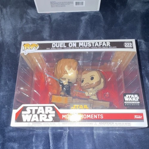 Funko Star Wars Duel on Mustafar Exclusive Bobblehead Pop! Moments #222 Set