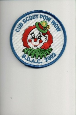 2002 BDAC Cub Scout Pow Wow patch