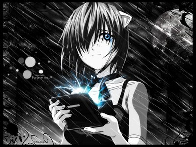 Anime Selective Coloring Rain Hair In 11x17 Poster