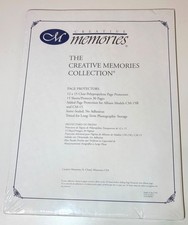 Creative Memories 12x15 Page Protectors 15 Sheets Old Style New Old Size