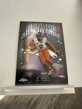 2925 TOPPS CHROME FOOTBALL PAT SURTAIN II ALL-CHROME TEAM REFRACTOR BRONCOS