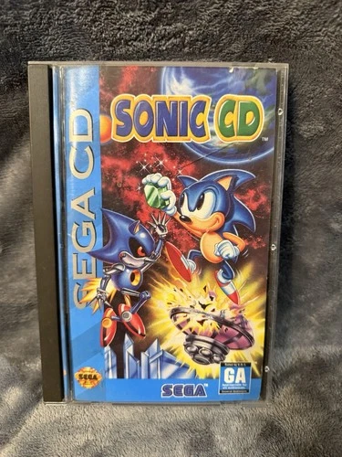 Sonic CD (SEGA CD, 1993) EUC (US Version) HTF