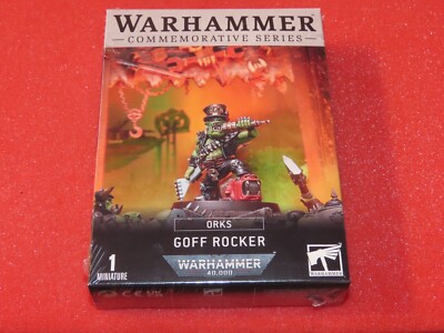 Games Workshop Warhammer 40k Goff Rocker Orks Ork Neu im Karton Neu Versiegelt Limited Edition