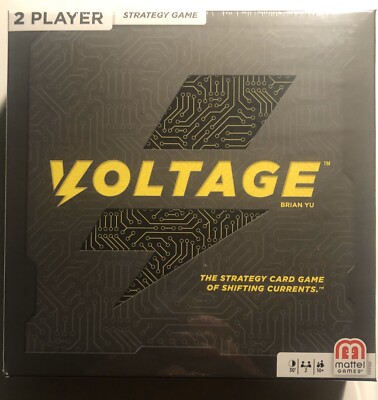 Mattel Games VOLTAGE - The Strategy Card Game of Shifting Currents