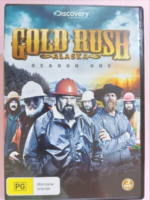 Gold Rush - Alaska : Season 1 [ 3 DVD Set ] Region 4, FREE Next Day Post fromNSW