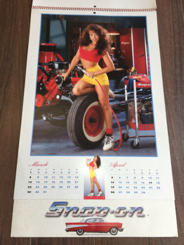 1992 Snap On Tools edición de coleccionista pin up calendario para niñas - Imagen 5 de 9