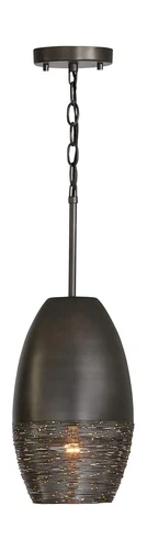 Capital Lighting 335111GI Sana Hand-Wound Steel Wire with Brass Speckling Met... - Picture 1 of 4