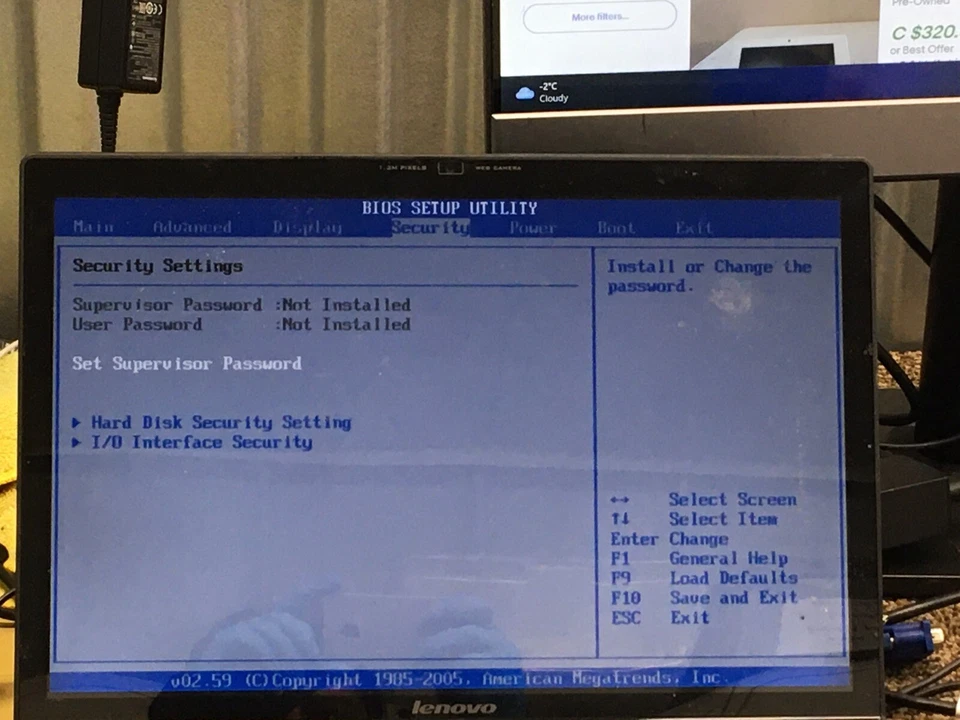 Lenovo IdeaPad Y510 15.4" Laptop Core 2 Duo 2GB 250GB HDD Boot To BIOS H2901 - Image 2 of 4