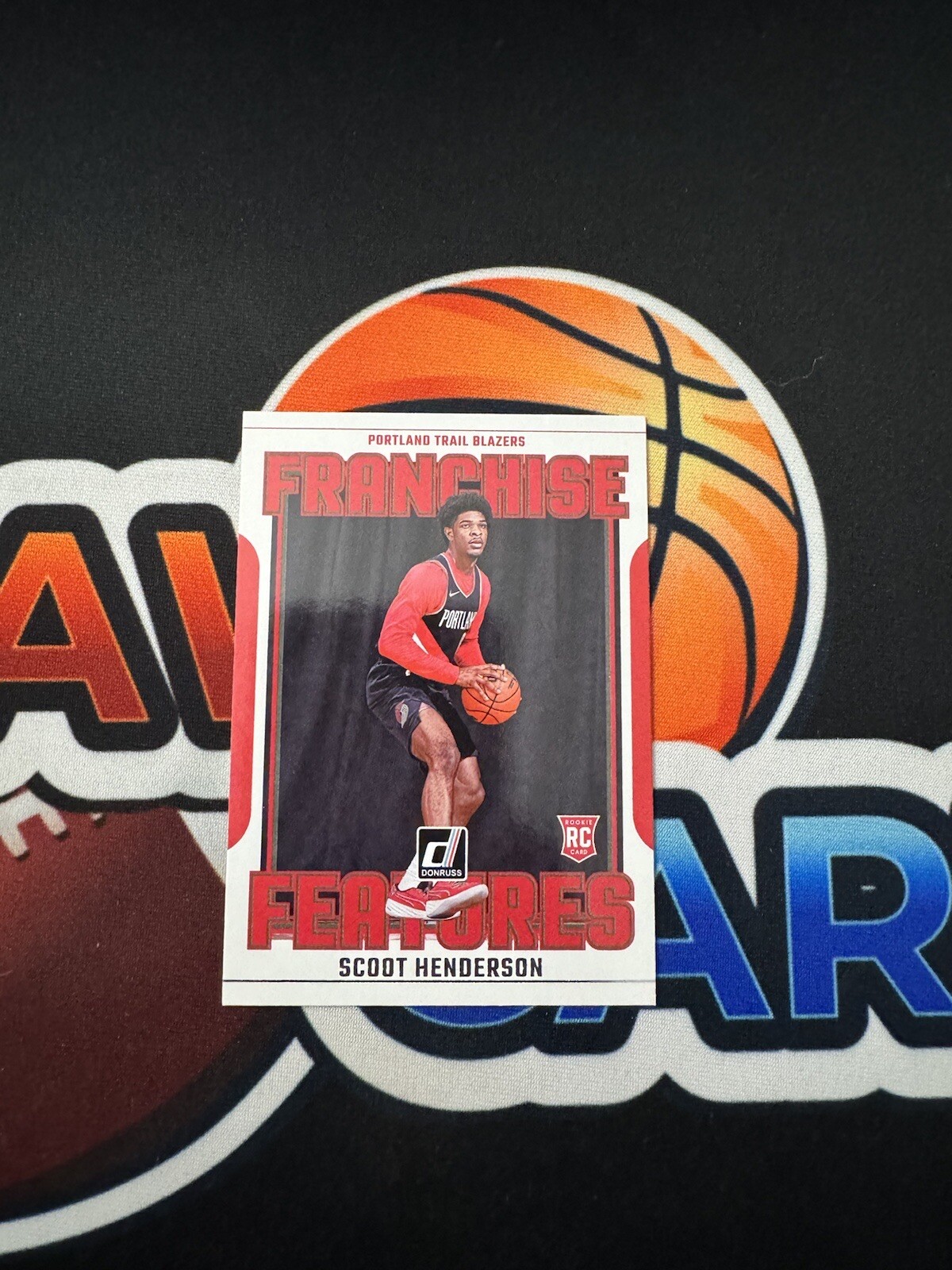 Scoot Henderson #19 Basketball Cards 2023 Panini Donruss Franchise Features trading card — raw and PSA graded price guide