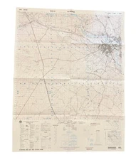 NIMA Military Topographic Map of AL MAWSIL, IRAQ